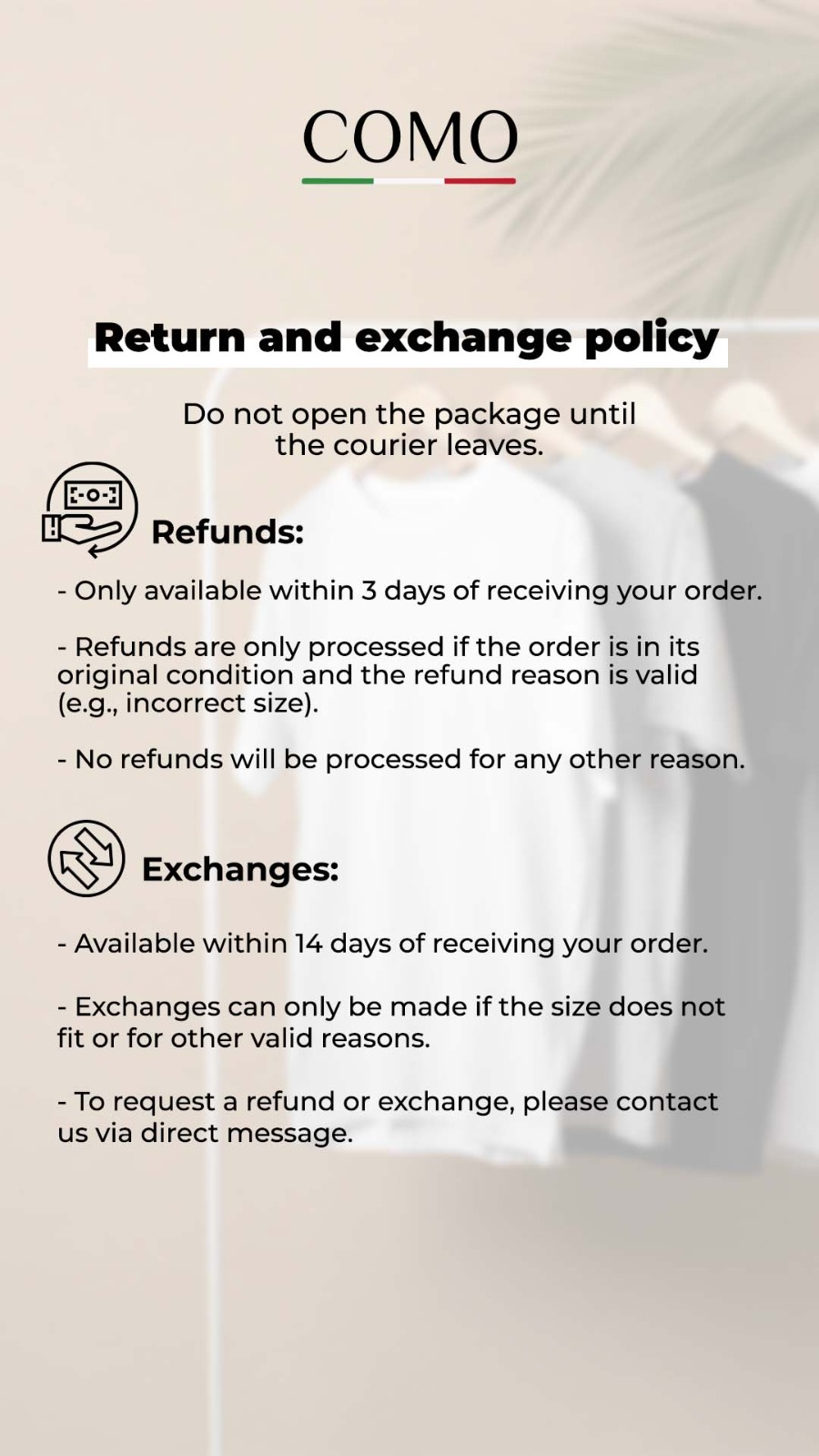 Return Policy